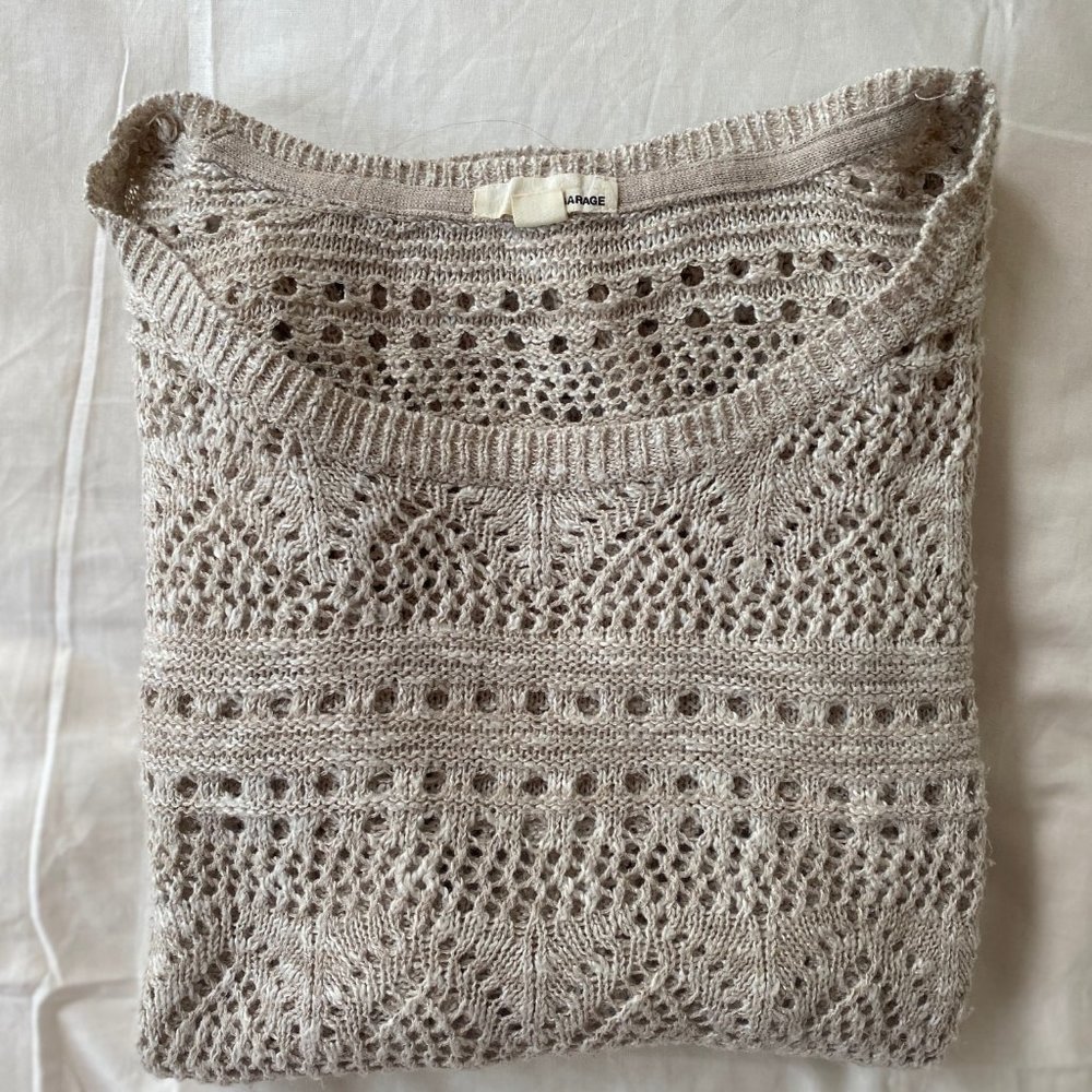Women Shirt Beige Taupe Size XS-SMALL